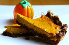 Pumpkin chocolate tart Pumpkin chocolate tart