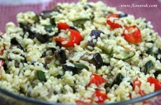 bulgur with vegetables
