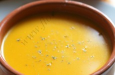 pumpkin soup with coconut milk