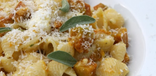 pasta with pumpkin