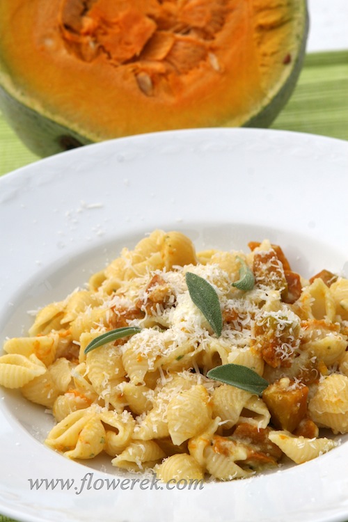 pasta with pumpkin