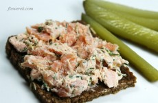 salmon rillettes