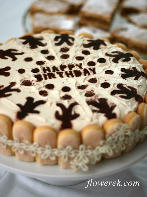 Tiramisu cake