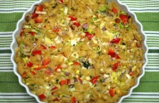 Leek pasta bake