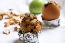 Baked surprise eggs