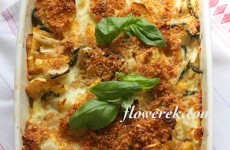 Sweet potato and kohlrabi casserole