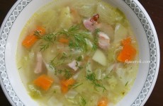 Young cabbage soup (kapuśniak)