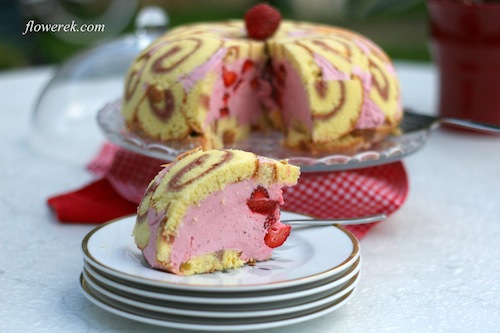 Strawberry charlotte Strawberry charlotte