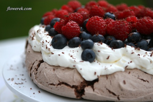 Nigella's Chocolate Pavlova