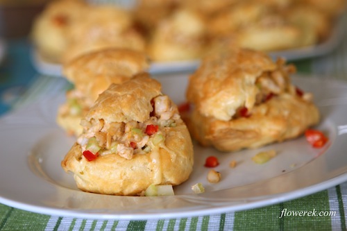 Chicken puffs