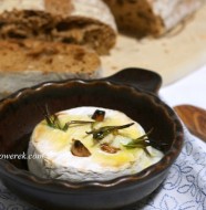 Baked camembert