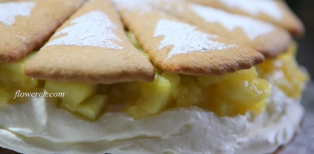 Christmas apple cake