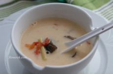 Thai coconut chicken soup